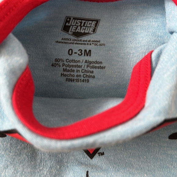 Justice League Bundle - 0-3m - Batman, Superman, Green Lantern, Flash, Aquaman - Picture 9 of 11